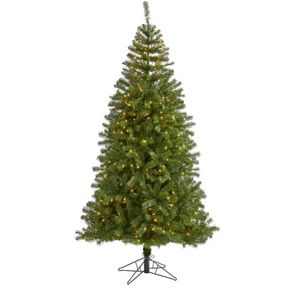 7ft. Springfield Artificial Christmas Tree with 400 Warm Clear Lights