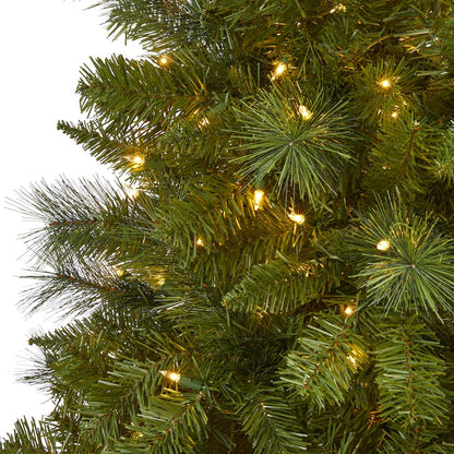 6ft. Mount Hood Spruce Artificial Christmas Tree with 300 Warm White Lights