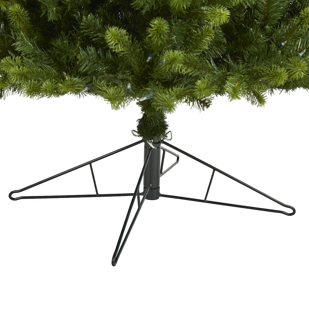 9ft. Slim Virginia Spruce Artificial Christmas Tree with 750 Warm LED Lights