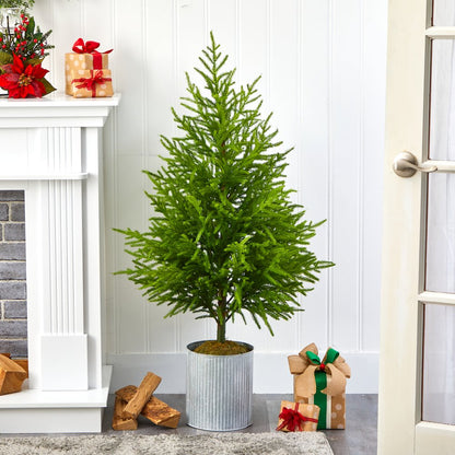49in. Norfolk Island Pine Natural Look Artificial Tree