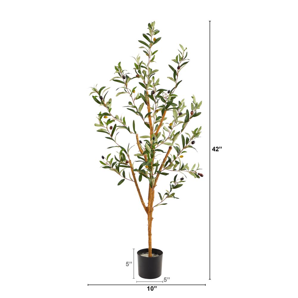 3.5ft. Olive Artificial Tree - Green