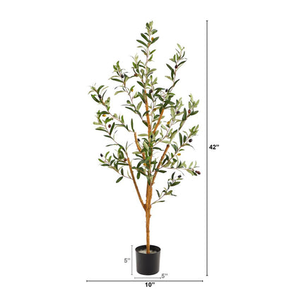 3.5ft. Olive Artificial Tree - Green