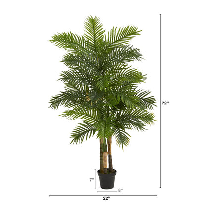 6ft. Areca Palm Artificial Tree (Real Touch)