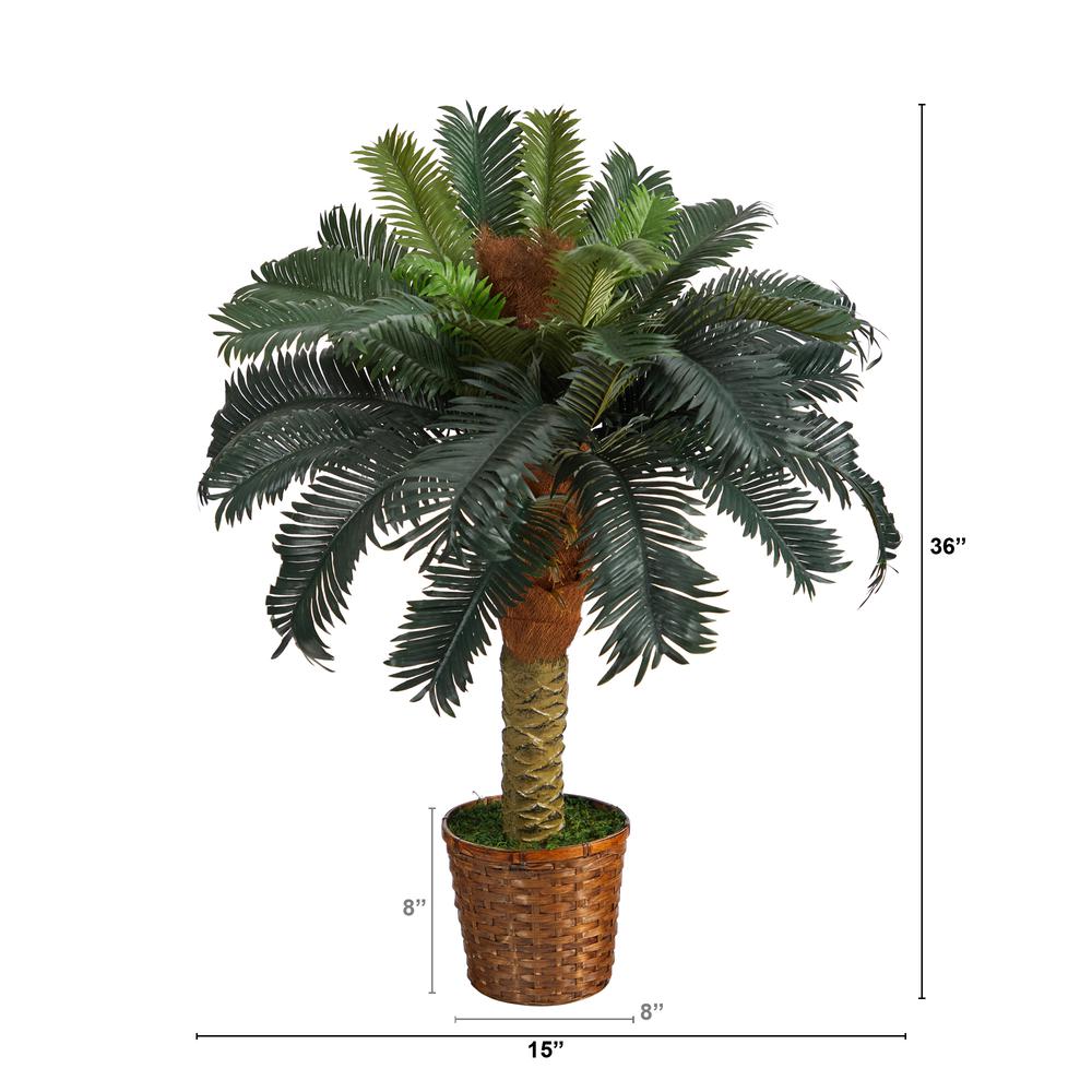 3ft. Sago Palm Artificial Tree