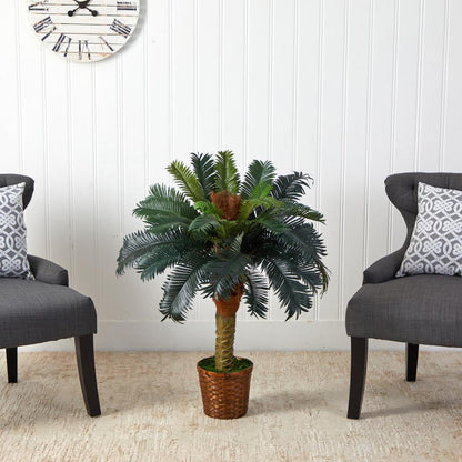 3ft. Sago Palm Artificial Tree