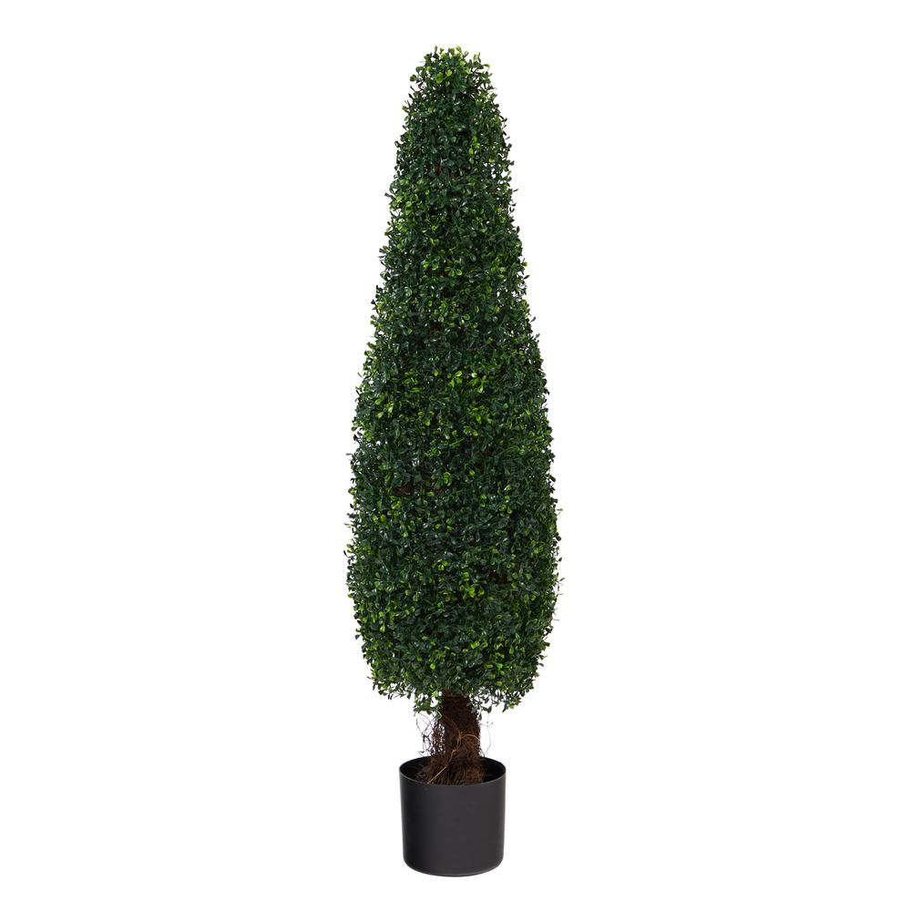 4ft. Boxwood Topiary Artificial Tree UV Resistant (Indoor/Outdoor)