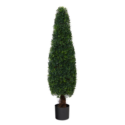 4ft. Boxwood Topiary Artificial Tree UV Resistant (Indoor/Outdoor)