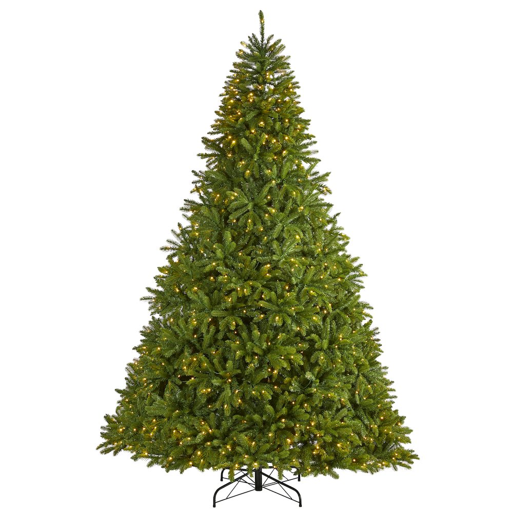 9ft. Sierra Spruce Artificial Christmas Tree with 1000 Clear LED Lights