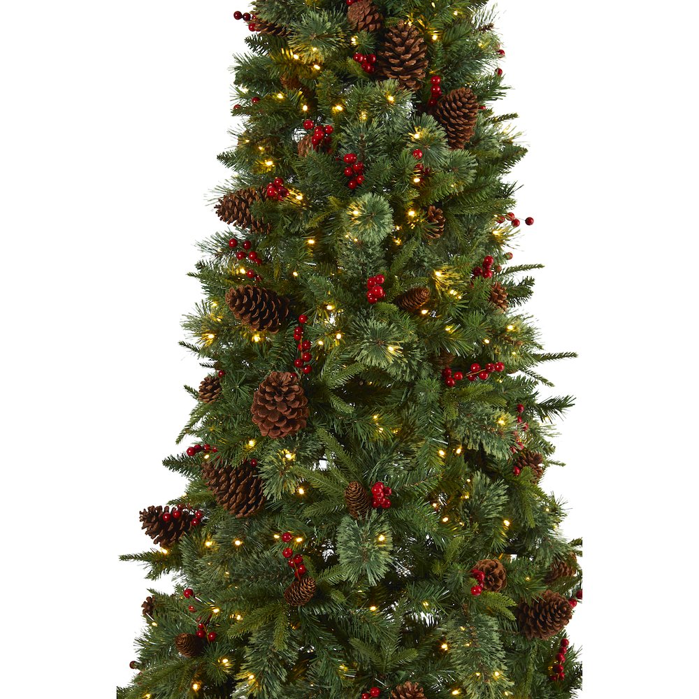 7.5ft. Norway Mixed Pine Artificial Christmas Tree with 450 Clear LED Lights