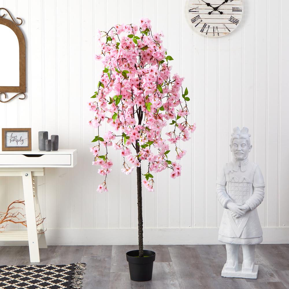 5ft. Cherry Blossom Artificial Tree Pink