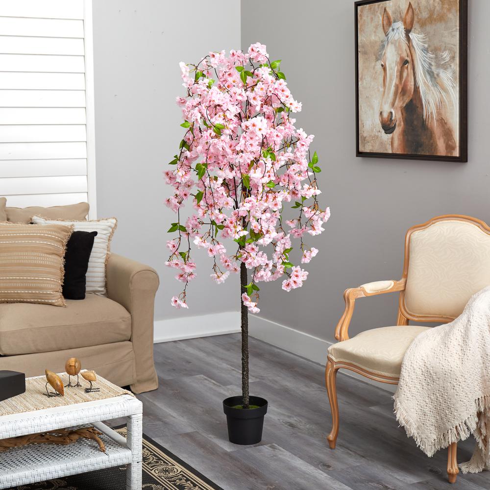 5ft. Cherry Blossom Artificial Tree Pink