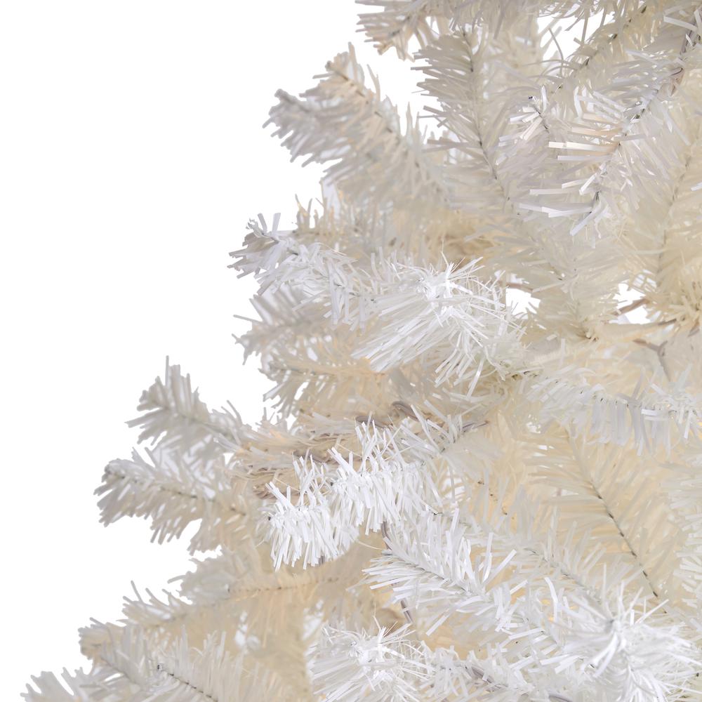 7ft. White Artificial Christmas Tree with 1000 Bendable Branches