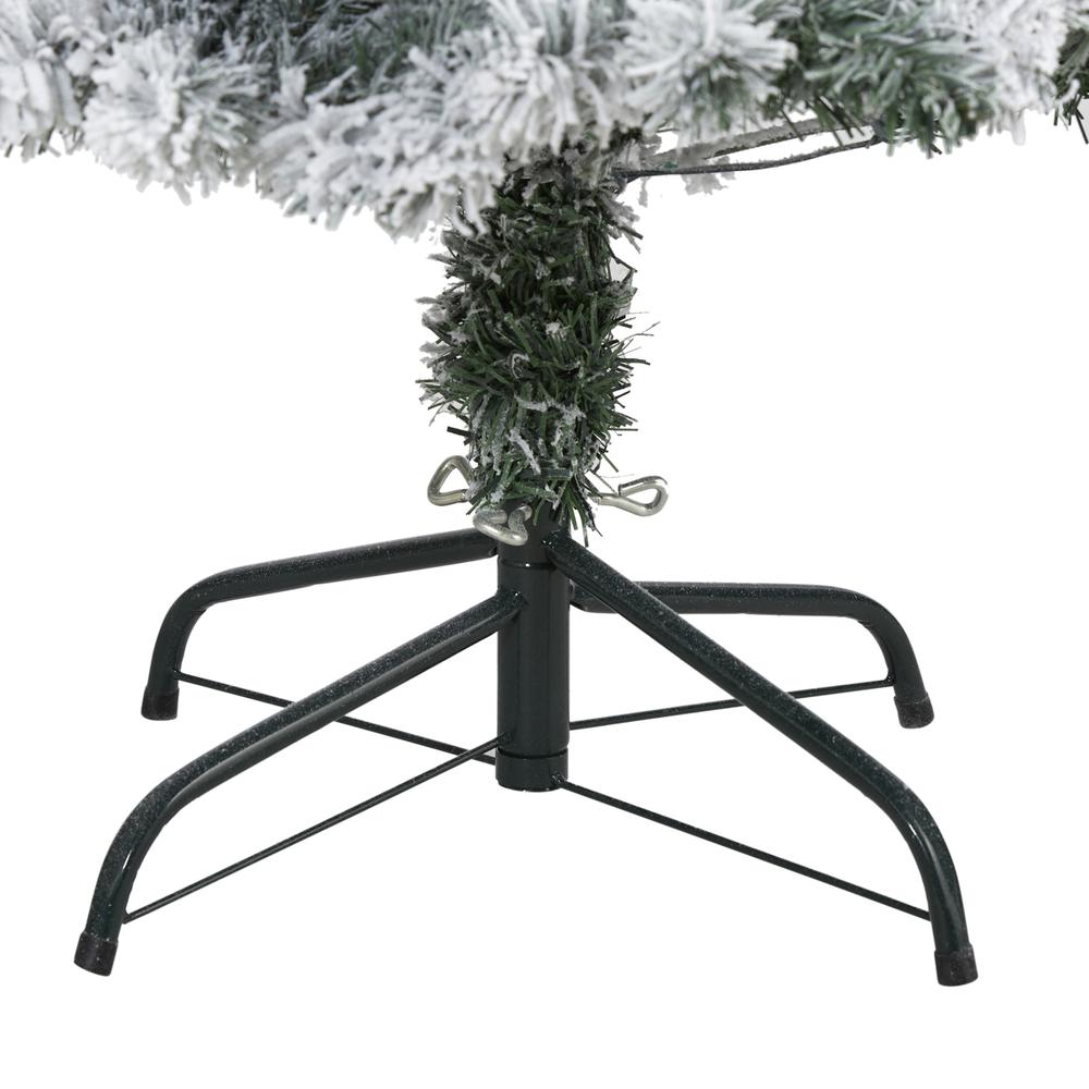 4ft. Flocked Rock Springs Spruce Artificial Christmas Tree