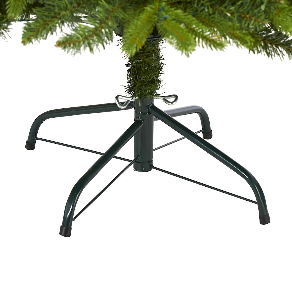 6ft. Sun Valley Fir Artificial Christmas Tree with 300 Clear LED Lights