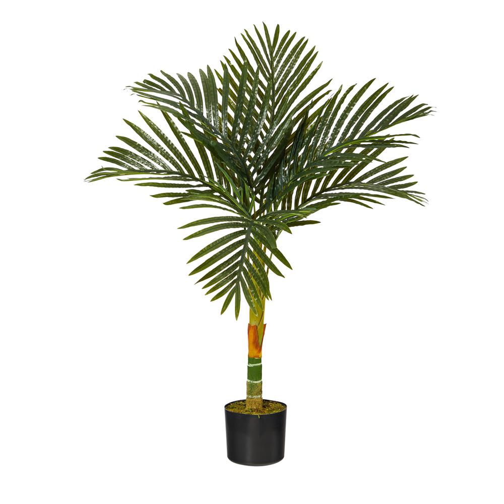 3’ Golden Cane Artificial Palm Tree