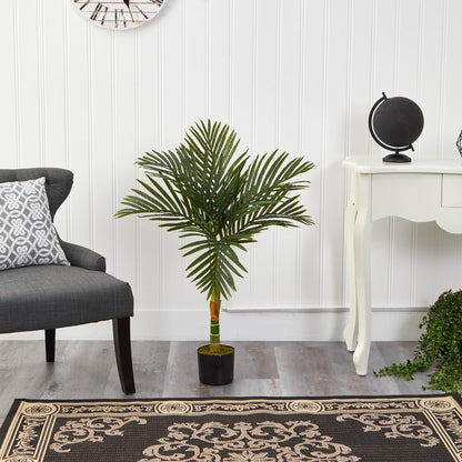 3’ Golden Cane Artificial Palm Tree