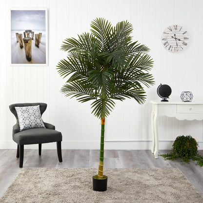 6’ Golden Cane Artificial Palm Tree