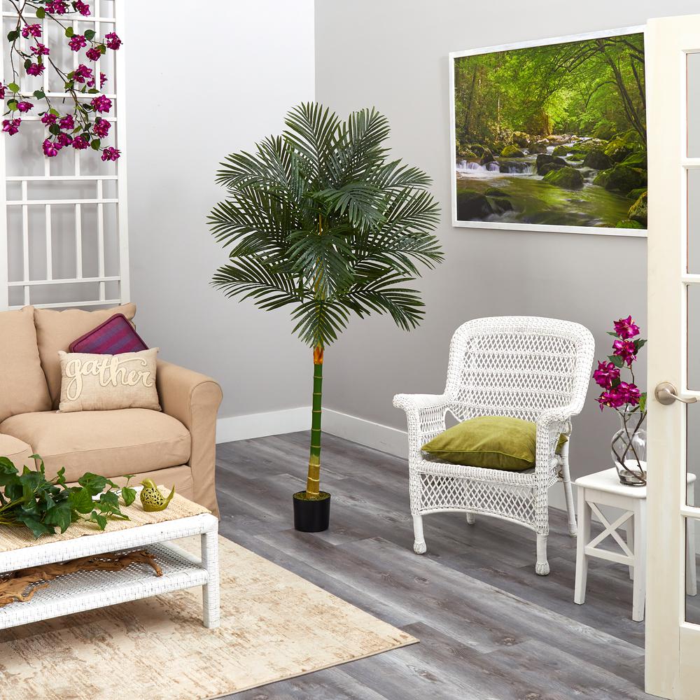 6’ Golden Cane Artificial Palm Tree