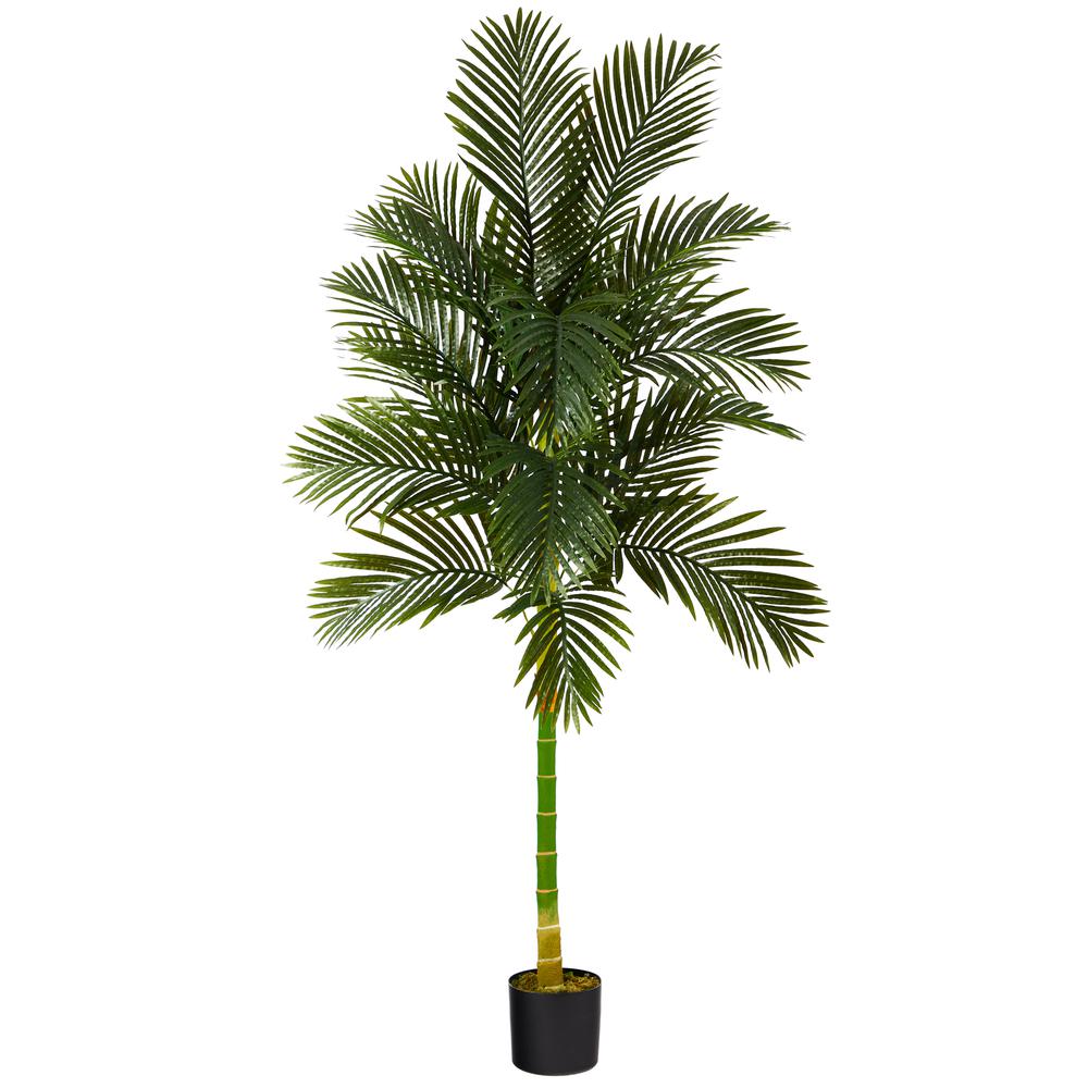 7ft. Golden Cane Artificial Palm Tree