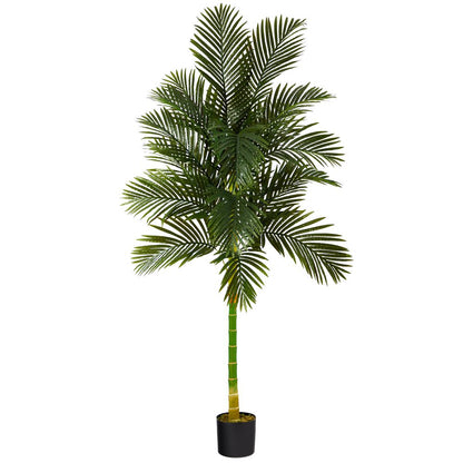 7ft. Golden Cane Artificial Palm Tree