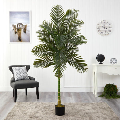 7ft. Golden Cane Artificial Palm Tree
