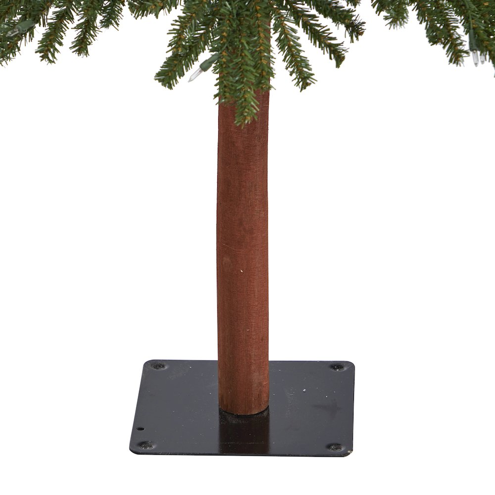 6ft. Grand Alpine Artificial Christmas Tree with 300 Clear Lights