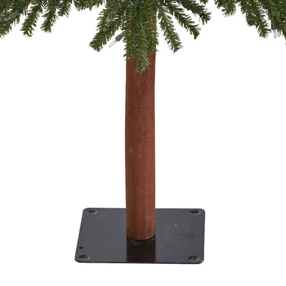 6ft. Grand Alpine Artificial Christmas Tree with 300 Clear Lights