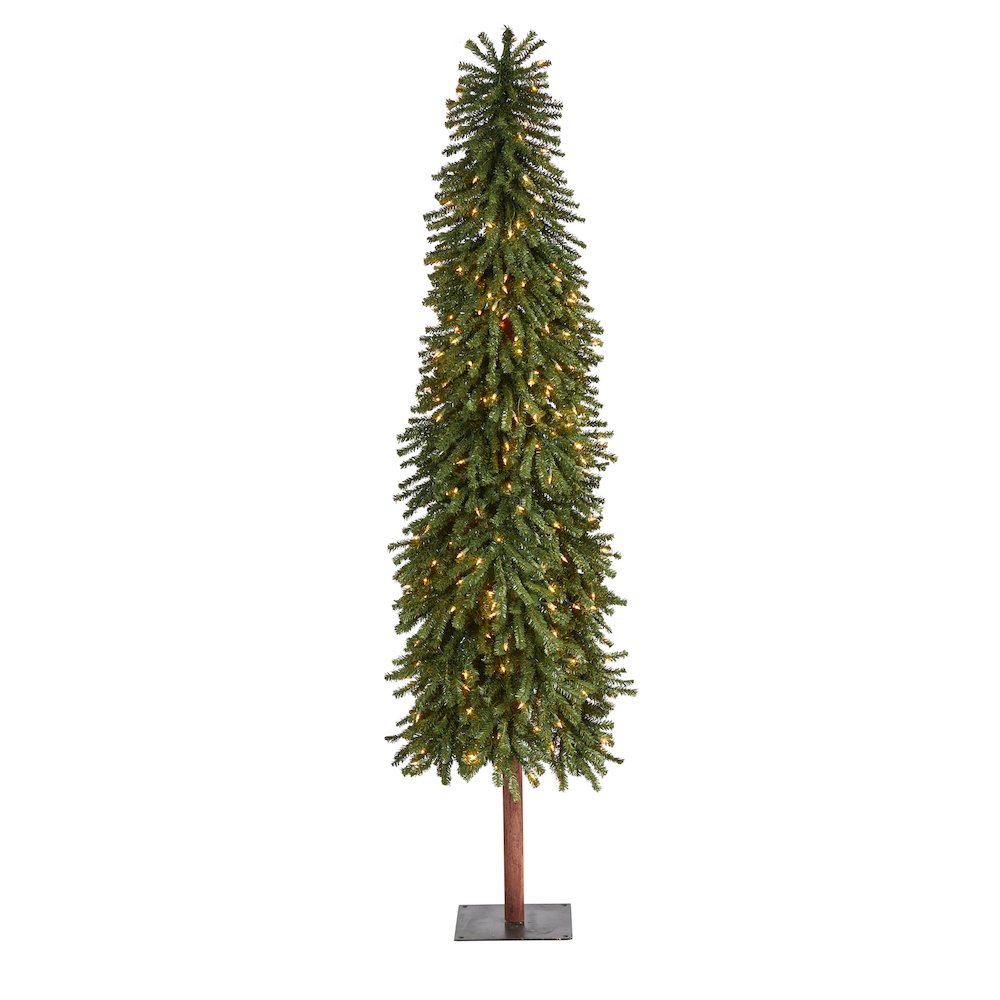7ft. Grand Alpine Artificial Christmas Tree with 400 Clear Lights