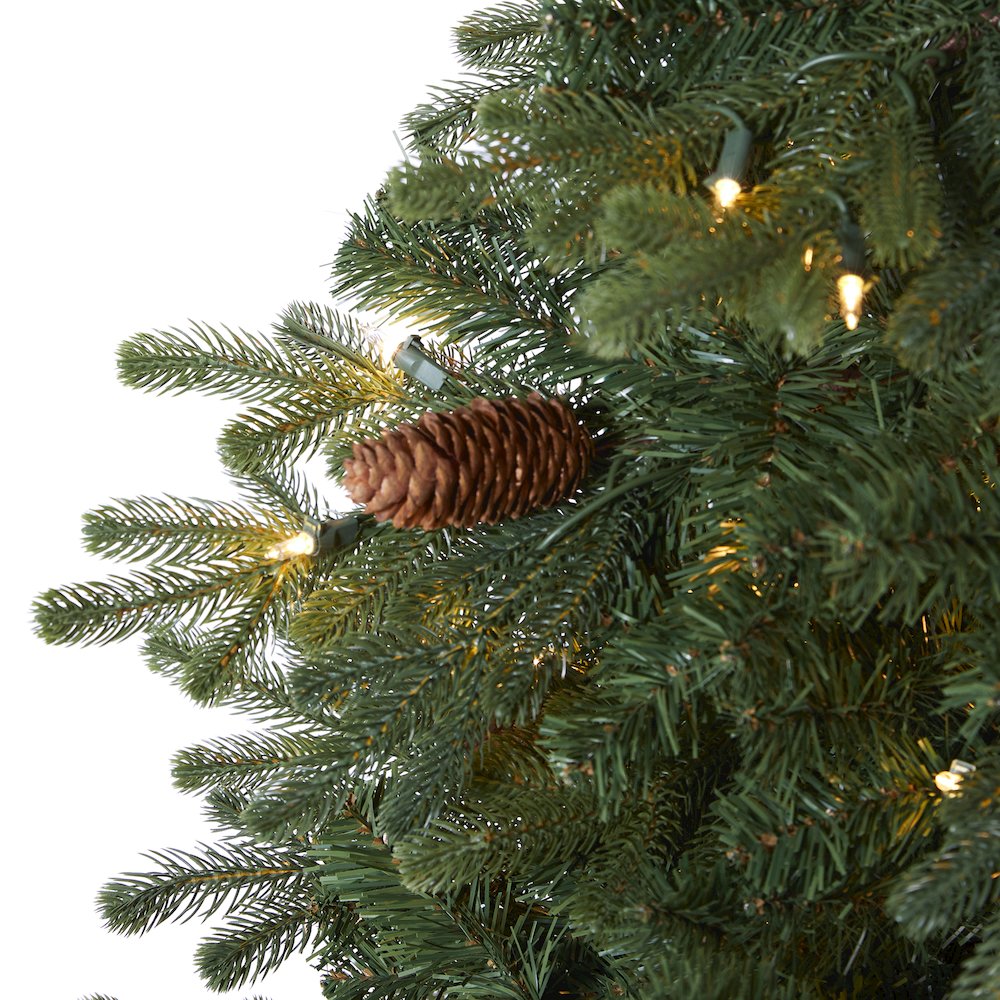 5.5ft. Yukon Mountain Fir Artificial Christmas Tree with 250 Clear Lights