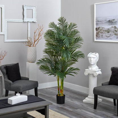 6ft. Golden Cane Artificial Palm Tree