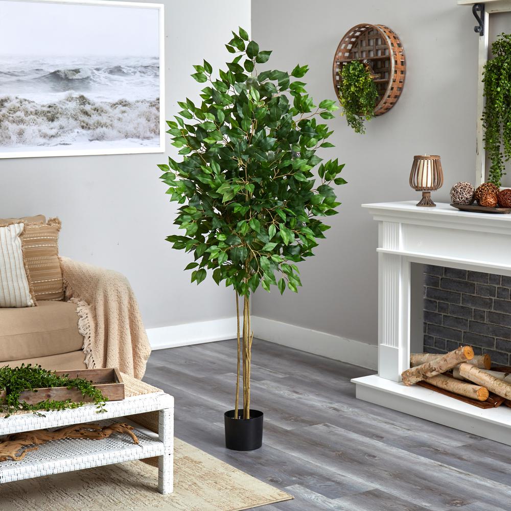 64in. Ficus Artificial Tree UV Resistant (Indoor/Outdoor)