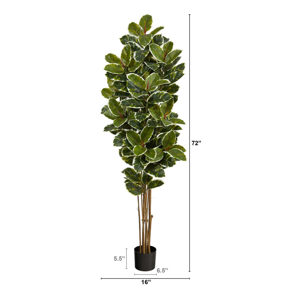6ft. Oak Artificial Tree UV Resistant (Indoor/Outdoor)