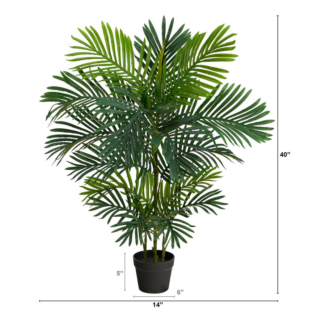 40in. Areca Artificial Palm Tree UV Resistant (Indoor/Outdoor)