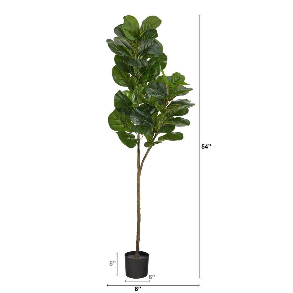 4.5ft. Fiddle Leaf Fig Artificial Tree