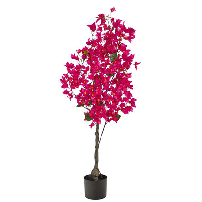 4ft. Bougainvillea Artificial Tree, Pink