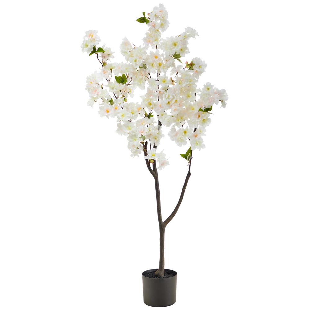 4ft. Cherry Blossom Artificial Tree, White