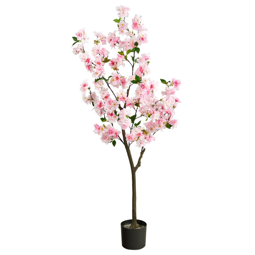 5ft. Cherry Blossom Artificial Tree, Pink
