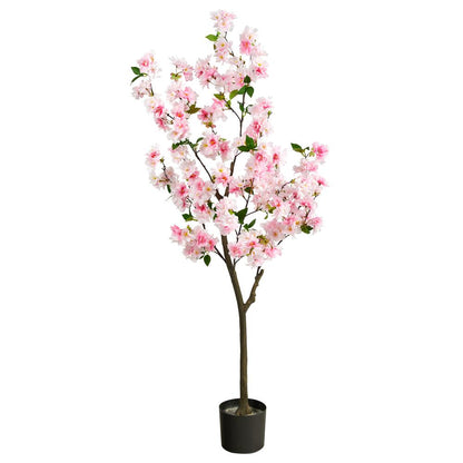 5ft. Cherry Blossom Artificial Tree, Pink