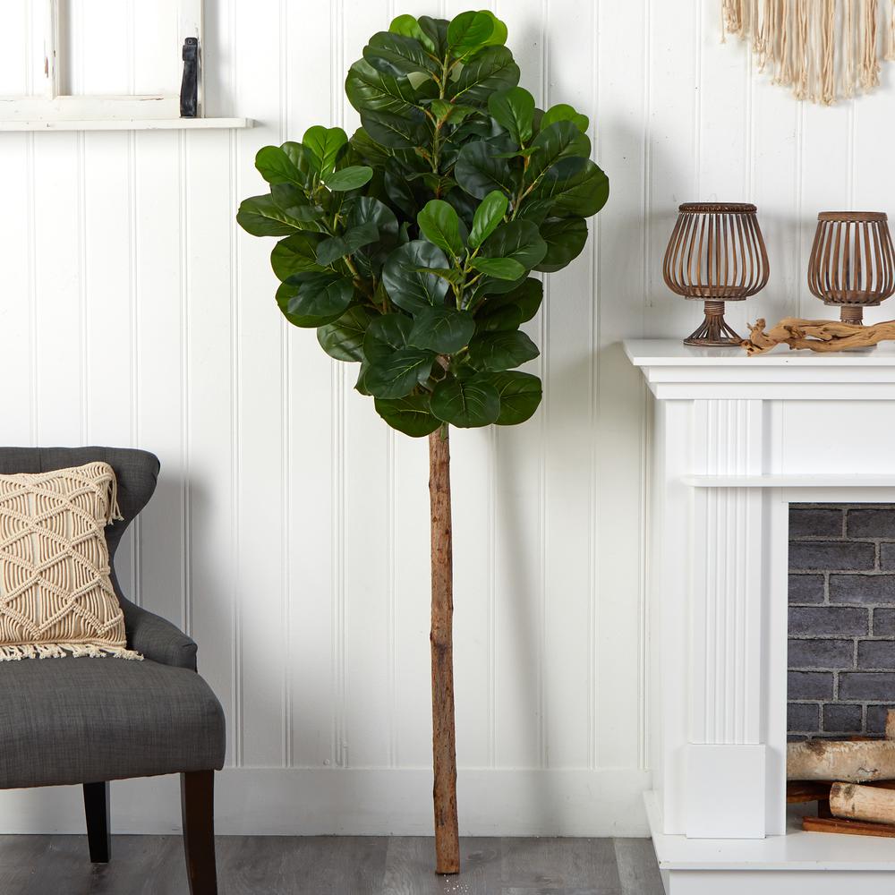 5.5ft. Artificial Fiddle Leaf Tree (No Pot)