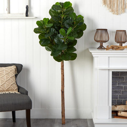 5.5ft. Artificial Fiddle Leaf Tree (No Pot)