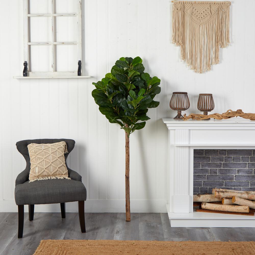 5.5ft. Artificial Fiddle Leaf Tree (No Pot)