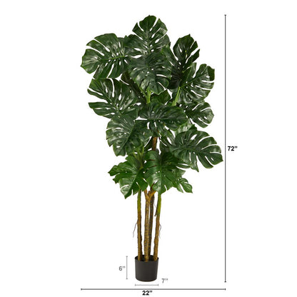 6ft. Monstera Artificial Tree