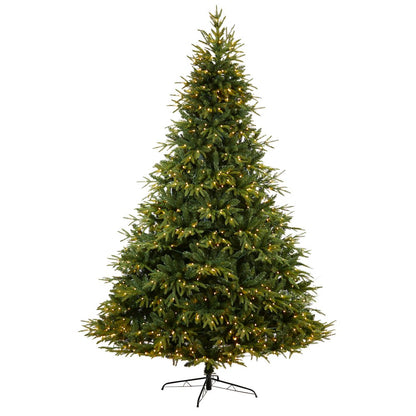 9ft. Colorado Mountain Fir Artificial Christmas Tree with 900 Multi LED Lights