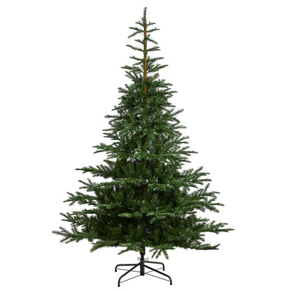 8ft. Layered Washington Spruce Artificial Christmas Tree with 650 Clear Lights