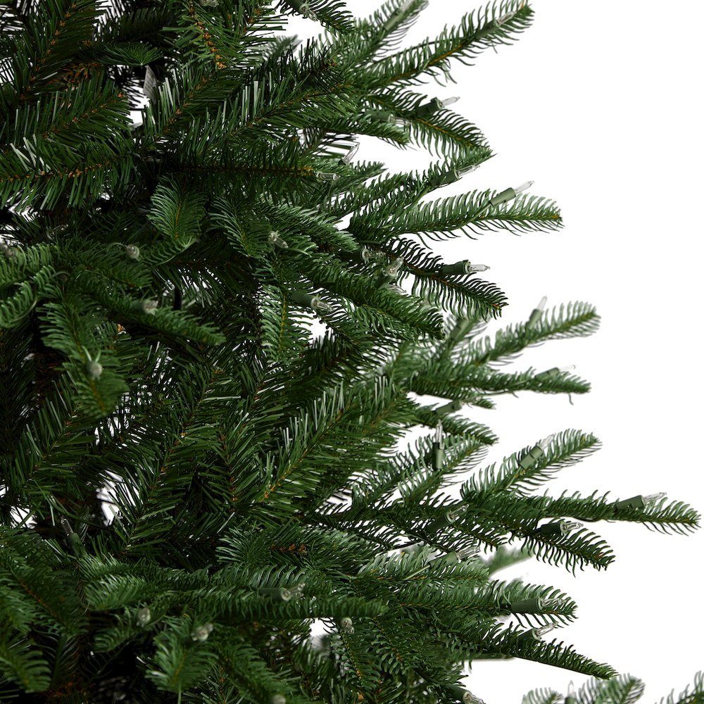 8ft. Layered Washington Spruce Artificial Christmas Tree with 650 Clear Lights