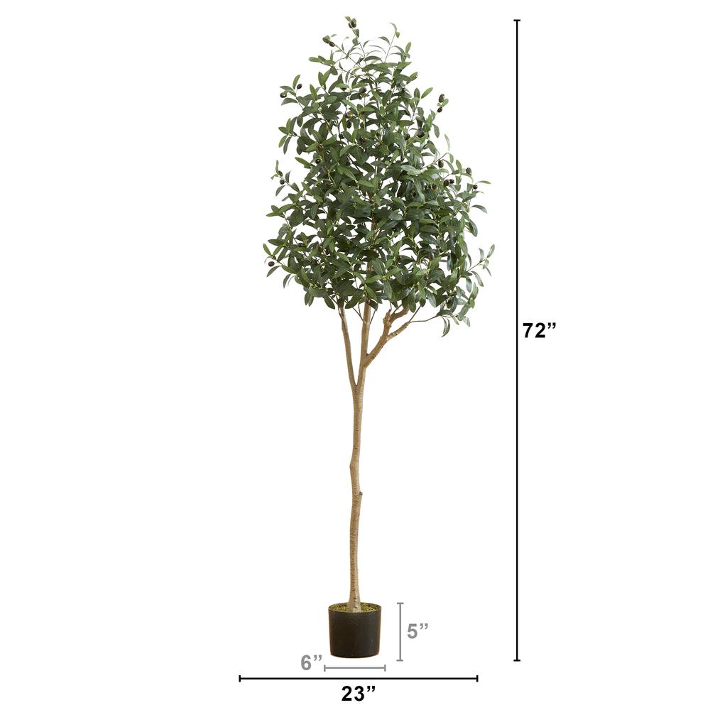 6ft. Artificial Olive Tree