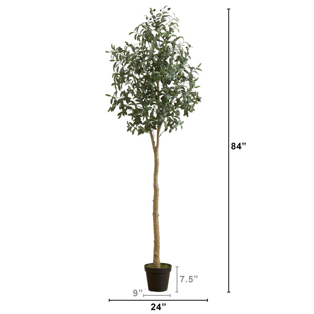 7ft. Artificial Olive Tree