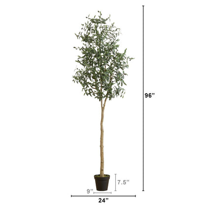 8ft. Artificial Olive Tree