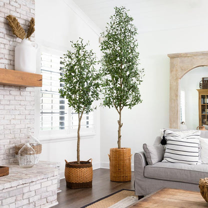 8ft. Artificial Olive Tree