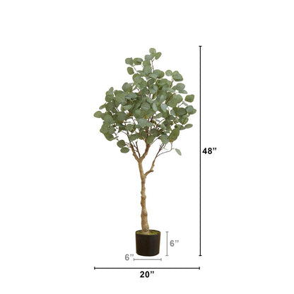 4ft. Artificial Eucalyptus Tree